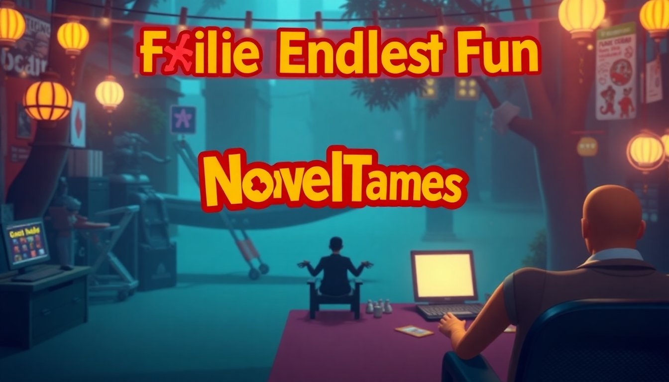 offline endless fun internet novelteagames