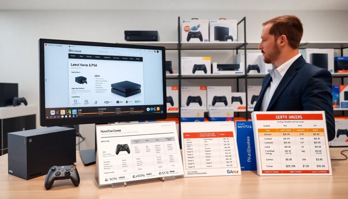 latest xbox ps4 at novelteagames